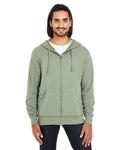 Threadfast Apparel Unisex Triblend French Terry Full-Zip Threadfast Apparel