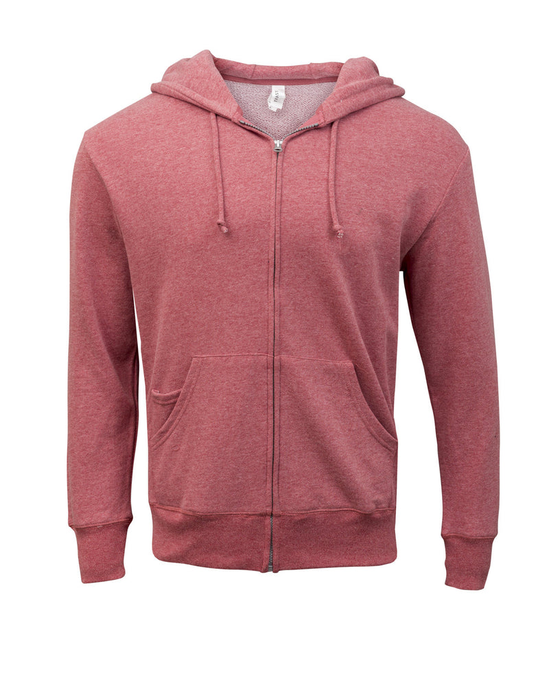 Threadfast Apparel Unisex Triblend French Terry Full-Zip