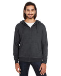 Threadfast Apparel Unisex Triblend French Terry Full-Zip Threadfast Apparel