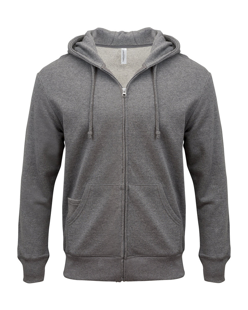 Threadfast Apparel Unisex Triblend French Terry Full-Zip