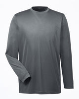 UltraClub Men's Cool & Dry Performance Long-Sleeve Top