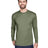 UltraClub Adult Cool & Dry Sport Long-Sleeve Performance Interlock T-Shirt T-Shirts