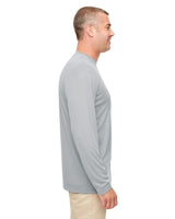 UltraClub Men's Cool & Dry Performance Long-Sleeve Top