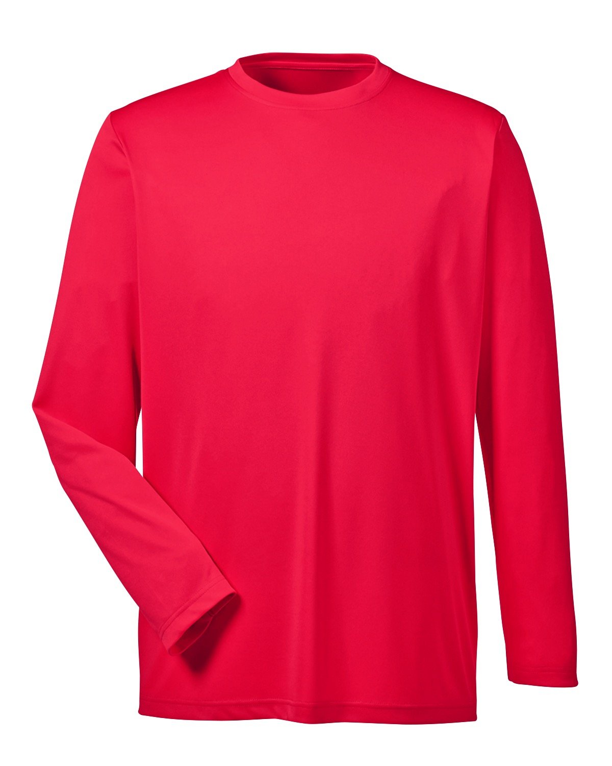 UltraClub Men's Cool & Dry Performance Long-Sleeve Top