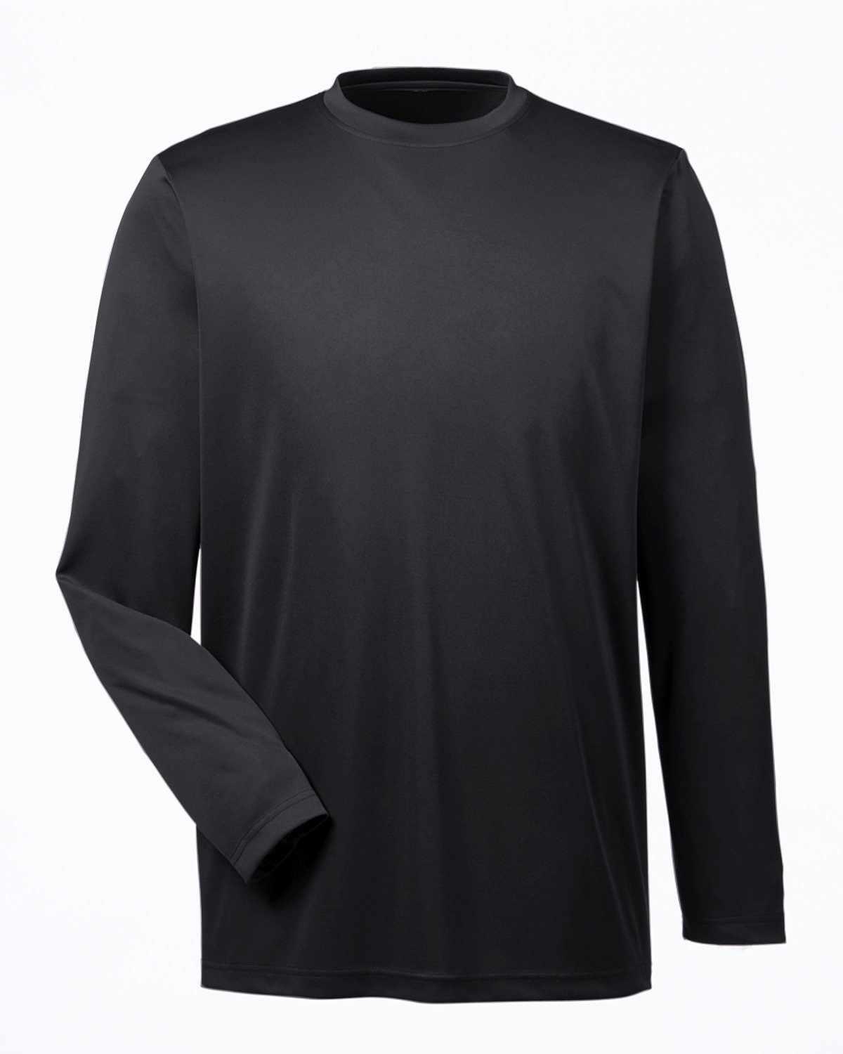UltraClub Men's Cool & Dry Performance Long-Sleeve Top