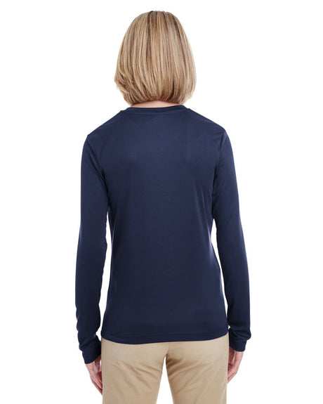 UltraClub Ladies' Cool & Dry Performance Long-Sleeve Top UltraClub