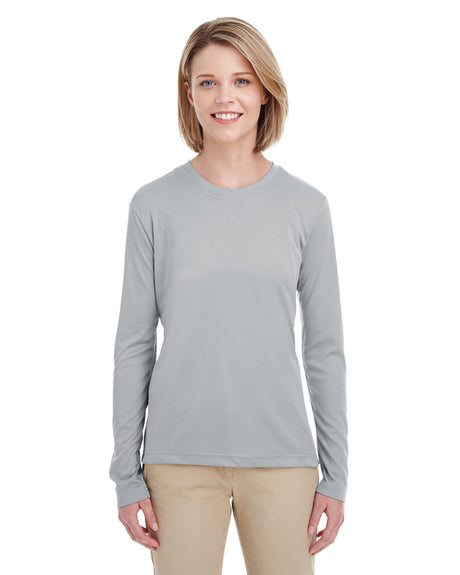 UltraClub Ladies' Cool & Dry Performance Long-Sleeve Top UltraClub