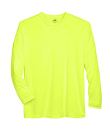 UltraClub Adult Cool & Dry Sport Long-Sleeve Performance Interlock T-Shirt T-Shirts