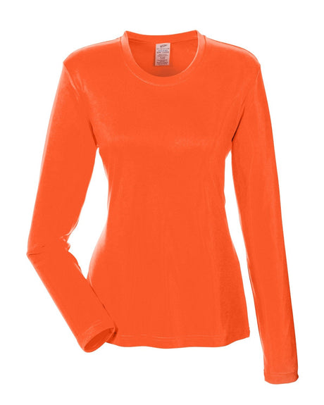 UltraClub Ladies' Cool & Dry Performance Long-Sleeve Top UltraClub