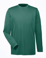 UltraClub Men's Cool & Dry Performance Long-Sleeve Top