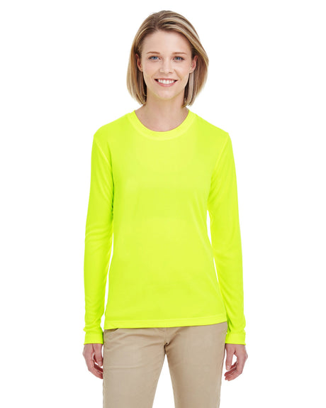 UltraClub Ladies' Cool & Dry Performance Long-Sleeve Top UltraClub
