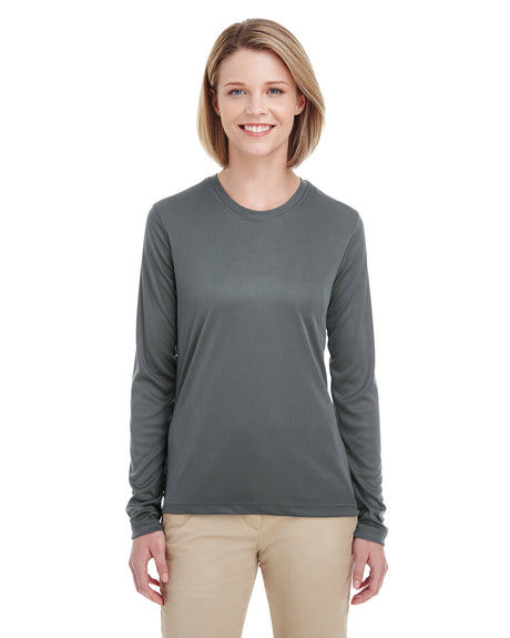 UltraClub Ladies' Cool & Dry Performance Long-Sleeve Top UltraClub