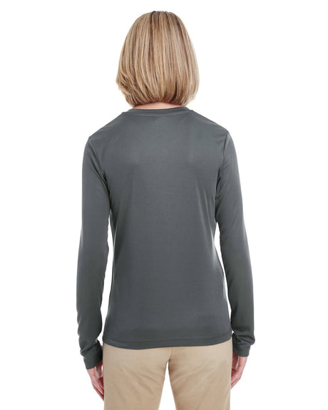 UltraClub Ladies' Cool & Dry Performance Long-Sleeve Top UltraClub
