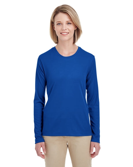 UltraClub Ladies' Cool & Dry Performance Long-Sleeve Top UltraClub