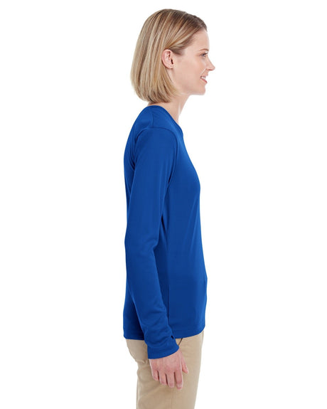 UltraClub Ladies' Cool & Dry Performance Long-Sleeve Top UltraClub