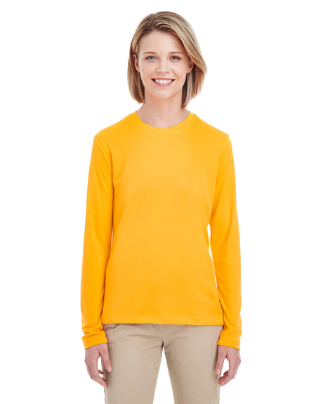 UltraClub Ladies' Cool & Dry Performance Long-Sleeve Top UltraClub
