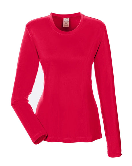 UltraClub Ladies' Cool & Dry Performance Long-Sleeve Top UltraClub