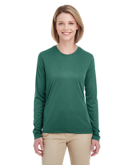UltraClub Ladies' Cool & Dry Performance Long-Sleeve Top UltraClub