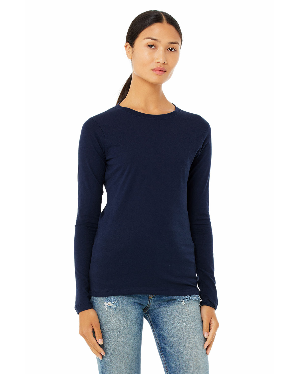 BELLA + CANVAS Women's Jersey Long Sleeve Tee