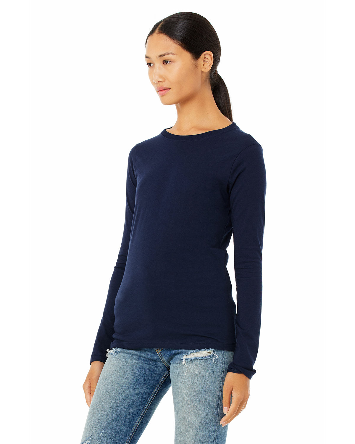 BELLA + CANVAS Women's Jersey Long Sleeve Tee