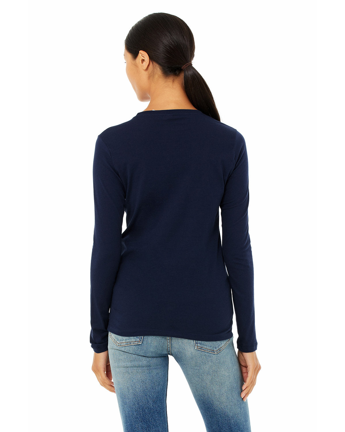 BELLA + CANVAS Women's Jersey Long Sleeve Tee
