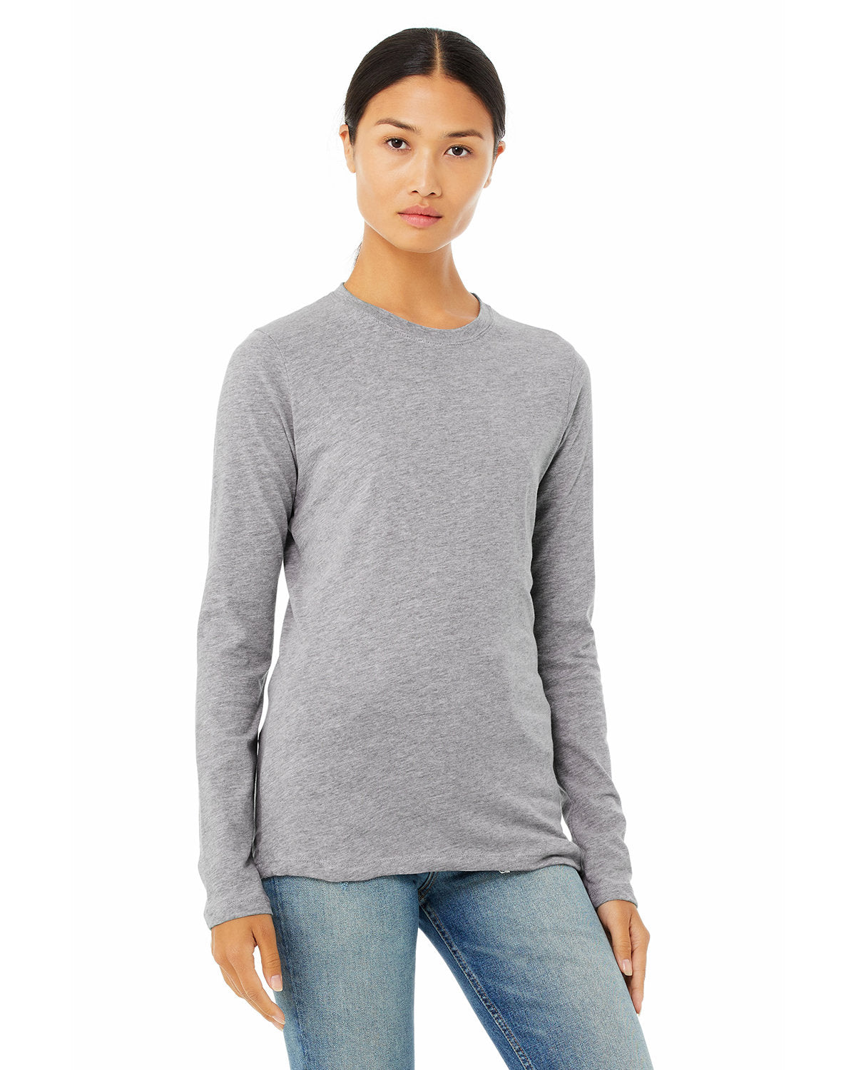 BELLA + CANVAS Women's Jersey Long Sleeve Tee