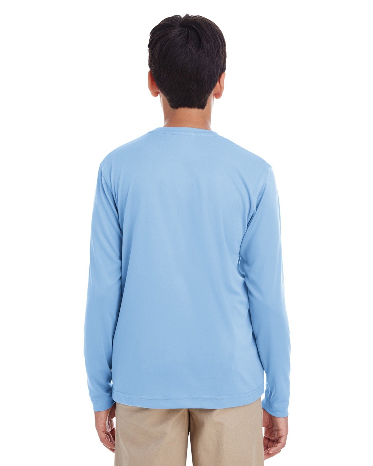 UltraClub Youth Cool & Dry Performance Long-Sleeve Top UltraClub