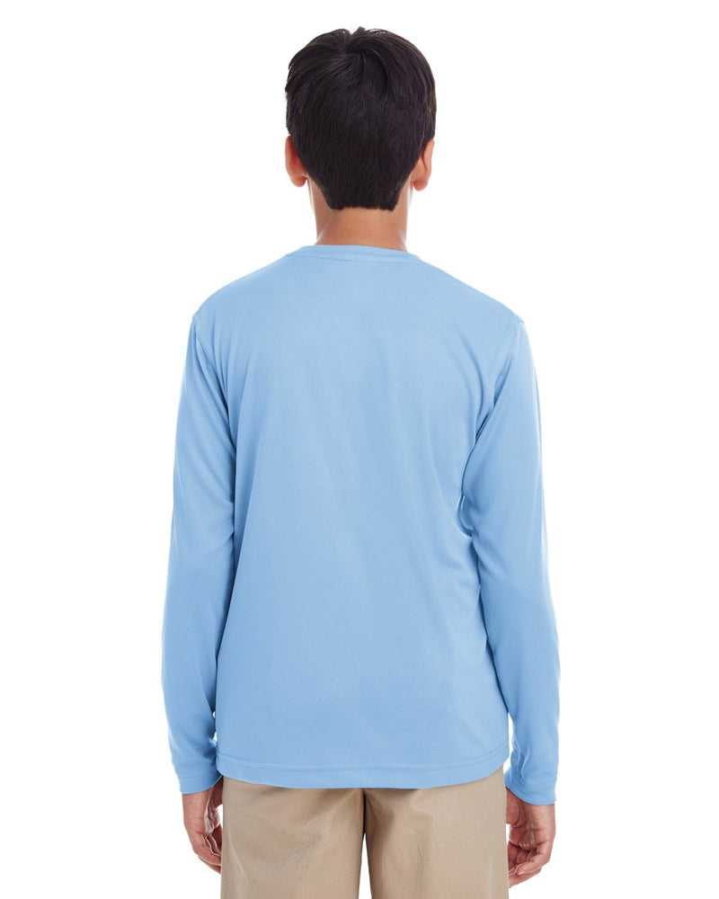 UltraClub Youth Cool & Dry Performance Long-Sleeve Top