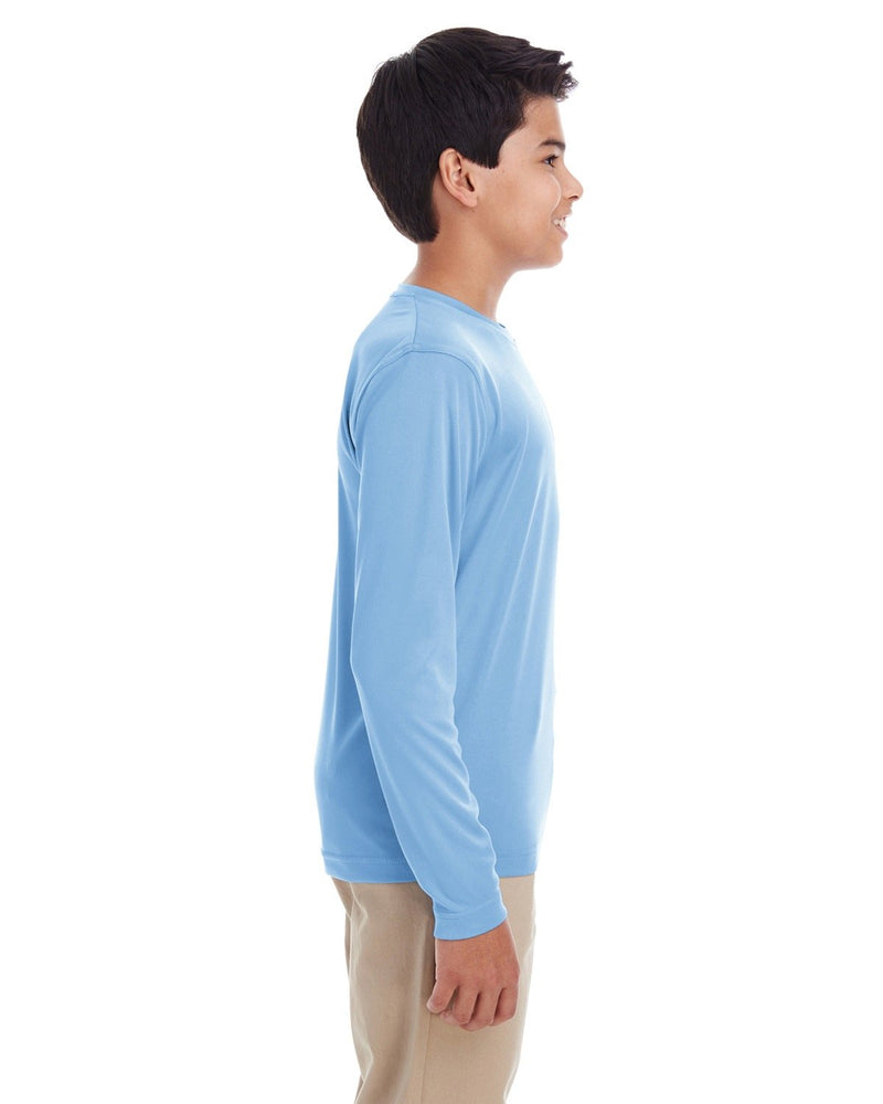 UltraClub Youth Cool & Dry Performance Long-Sleeve Top