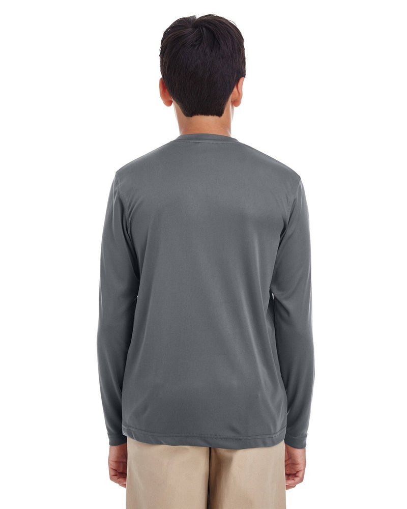 UltraClub Youth Cool & Dry Performance Long-Sleeve Top