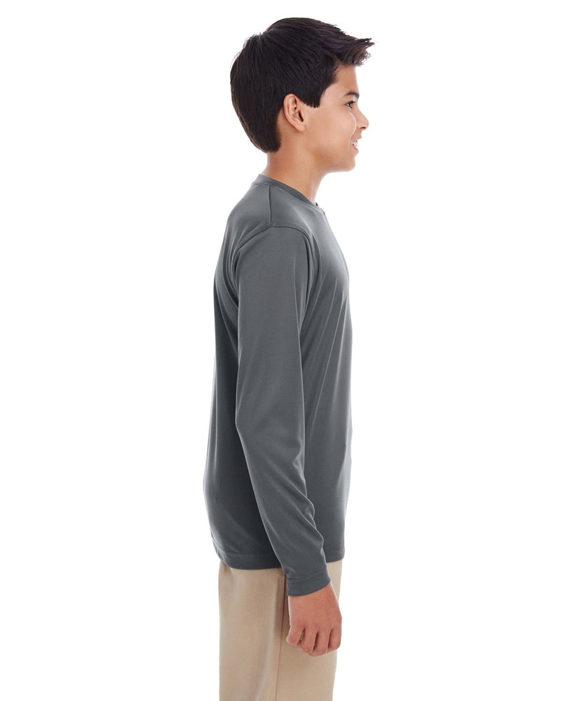 UltraClub Youth Cool & Dry Performance Long-Sleeve Top