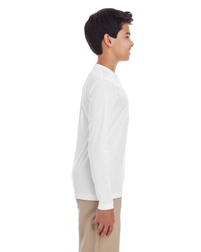 UltraClub Youth Cool & Dry Performance Long-Sleeve Top