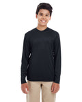UltraClub Youth Cool & Dry Performance Long-Sleeve Top UltraClub