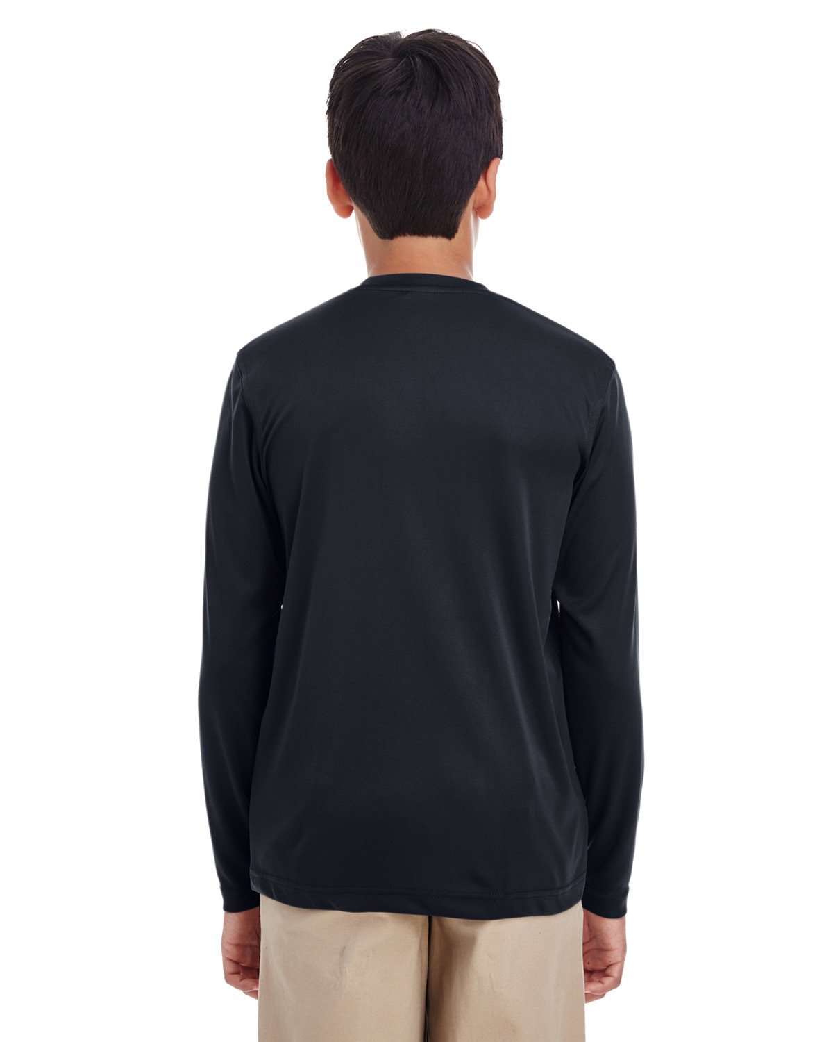 UltraClub Youth Cool & Dry Performance Long-Sleeve Top UltraClub