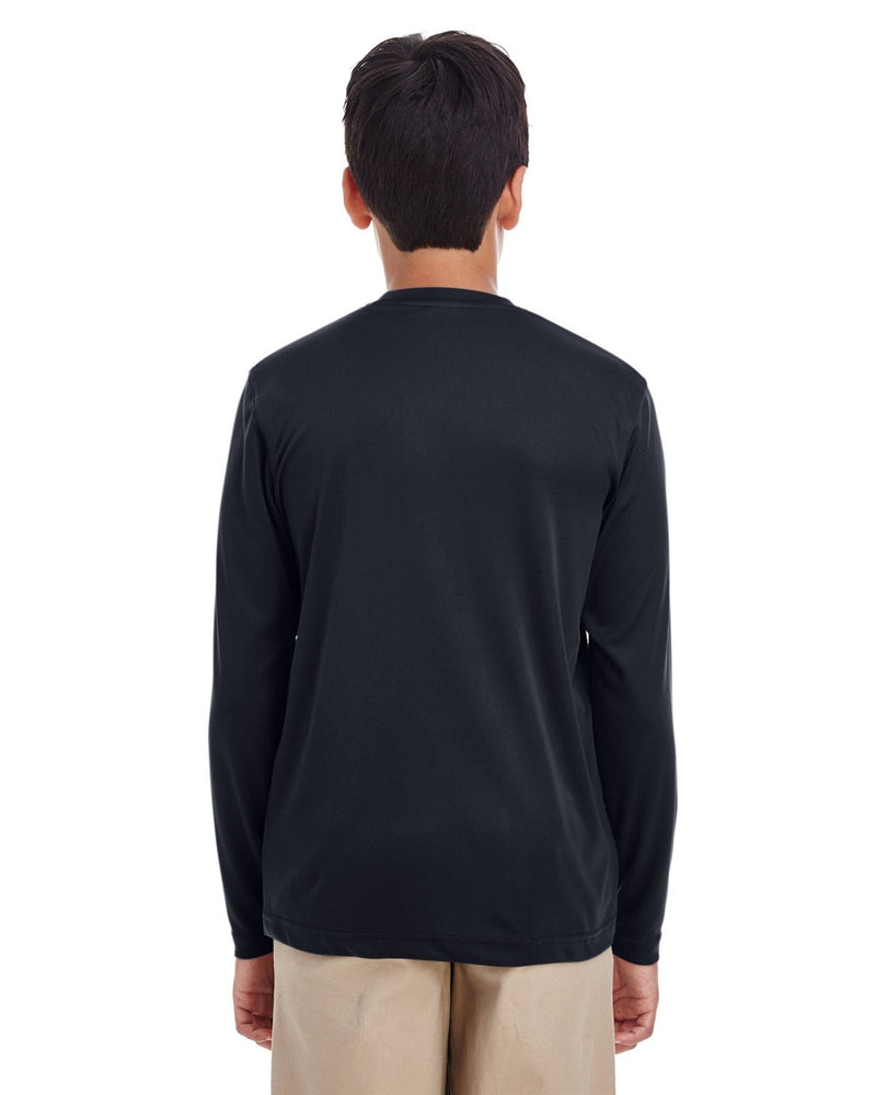 UltraClub Youth Cool & Dry Performance Long-Sleeve Top