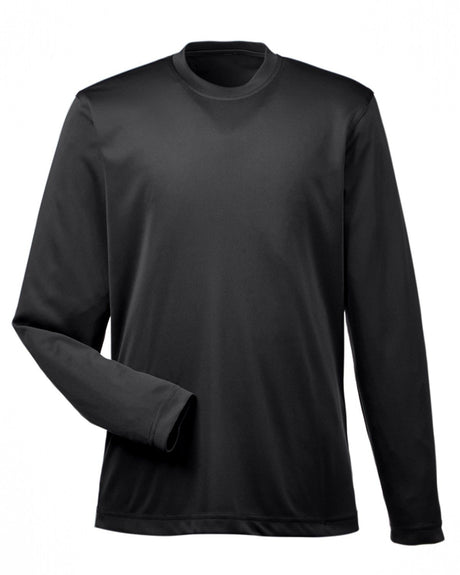 UltraClub Youth Cool & Dry Performance Long-Sleeve Top UltraClub