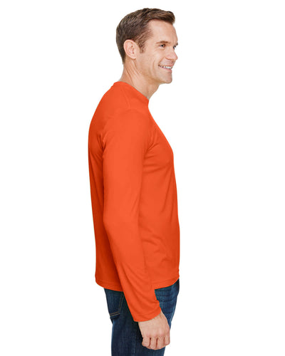 Bayside Unisex 4.5 oz., 100% Polyester Performance Long-Sleeve T-Shirt