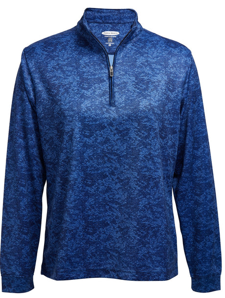 Pebble Beach Women's Camo Print 1/4 Zip Pullover Womens Apparel Sweatshirts & Fleece