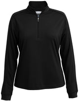 Pebble Beach Women's Textured 1/4 Zip Womens Apparel Sweatshirts & Fleece