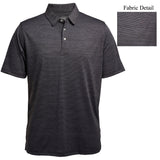 Pebble Beach Men's Heather Texture Polo Mens Apparel Shirts & Tops