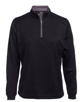 Pebble Beach Women's Waffle Texture 1/4 Zip Pullover Womens Apparel Sweatshirts & Fleece