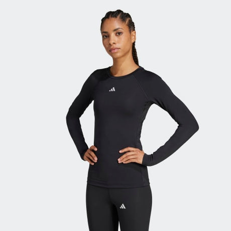 adidas Women's Techfit Long Sleeve Top Soccer Uniforms & Apparel All