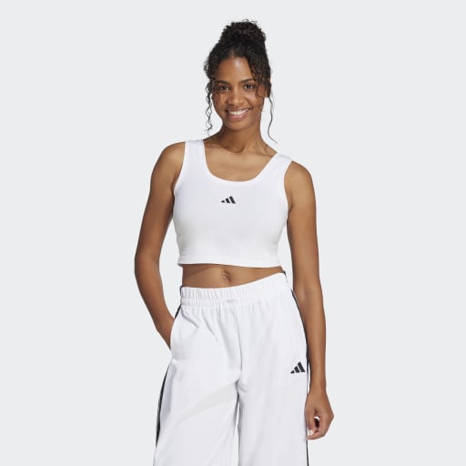 adidas Women's Essentials Lifestyle Tank Top Womens Apparel Shirts & Tops