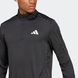 adidas Men's Train Essentials Camo 1/4-Zip Long Sleeve Tee Mens Apparel Shirts & Tops