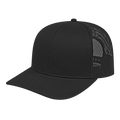 Cap America i3038 Poly/Cotton Trucker Mesh Back Cap Unisex Accessories Hats & Caps