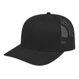 Cap America i3038 Poly/Cotton Trucker Mesh Back Cap Unisex Accessories Hats & Caps