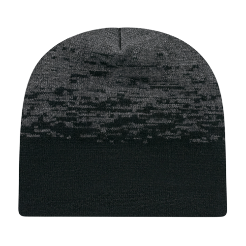 Cap America RKS9 Static Pattern Knit Beanie Unisex Accessories Hats & Caps