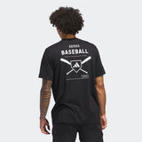 adidas Men's Baseball Graphic Tee Mens Apparel Shirts & Tops