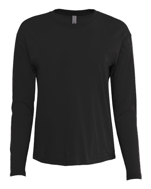Next Level Women's Cotton Relaxed Long Sleeve T-Shirt Next Level