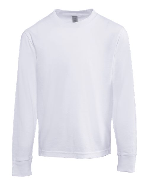 Next Level Youth Cotton Long Sleeve T-Shirt